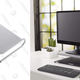 AmazonBasics Metal Laptop Computer Monitor Riser Stand - Silver | $8 | Amazon